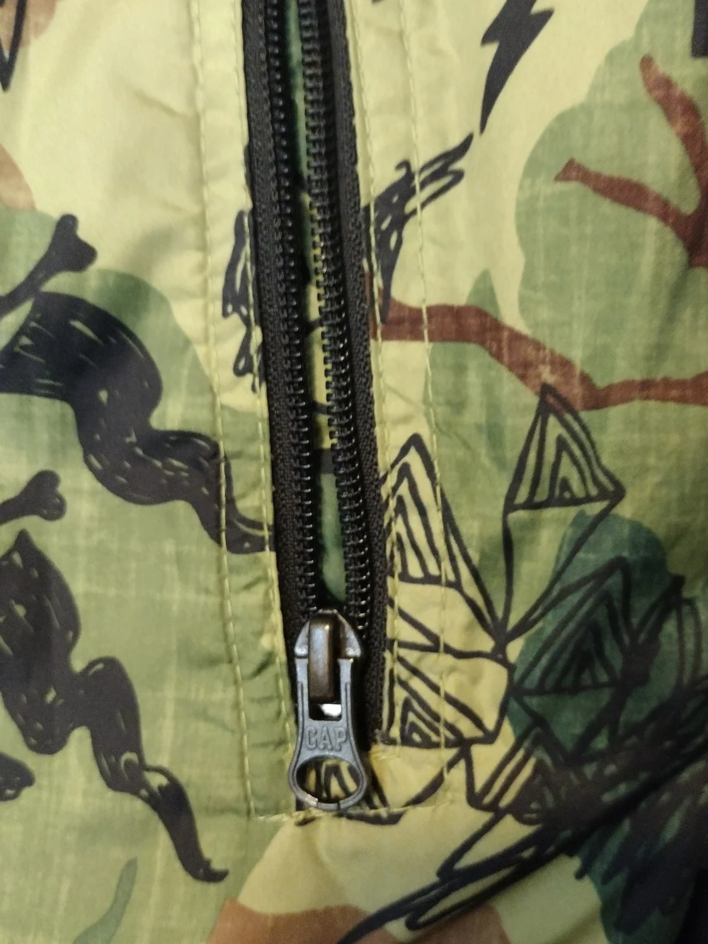 babyGap Camouflage Rocker Print Jacket